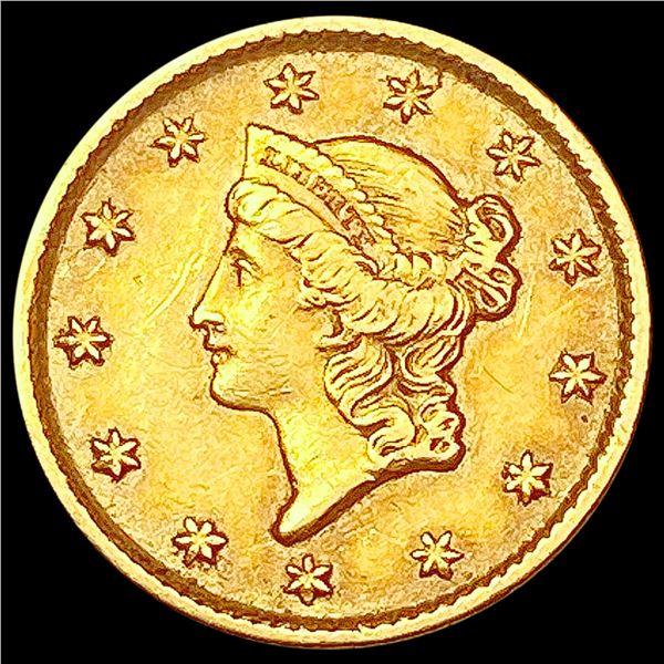 1853 Rare Gold Dollar CLOSELY UNCIRCULATED