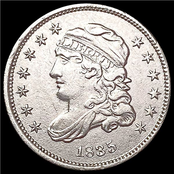 1835 Capped Bust Nickel CHOICE AU