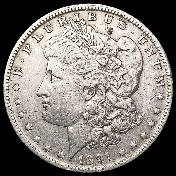 1891-O Morgan Silver Dollar CLOSELY UNCIRCULATED