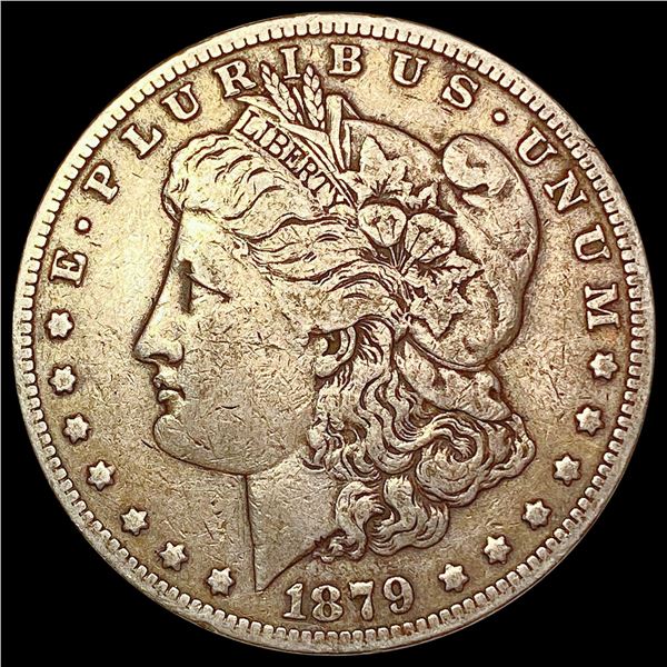 1879-S REV78 Morgan Silver Dollar NEARLY UNCIRCULATED