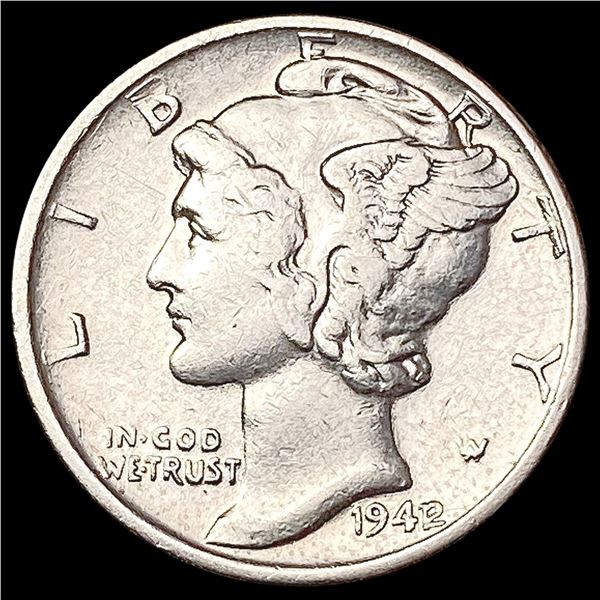 1942/1 Mercury Dime CLOSELY UNCIRCULATED