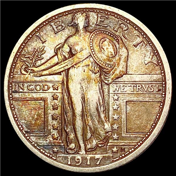1917 Standing Liberty Quarter NEARLY UNCIRCULATED