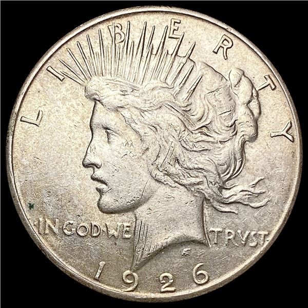 1926-S Silver Peace Dollar CLOSELY UNCIRCULATED