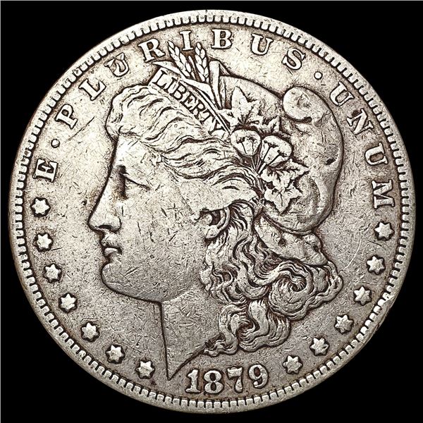 1879-S Morgan Silver Dollar NEARLY UNCIRCULATED