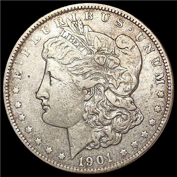 1901 Morgan Silver Dollar NEARLY UNCIRCULATED