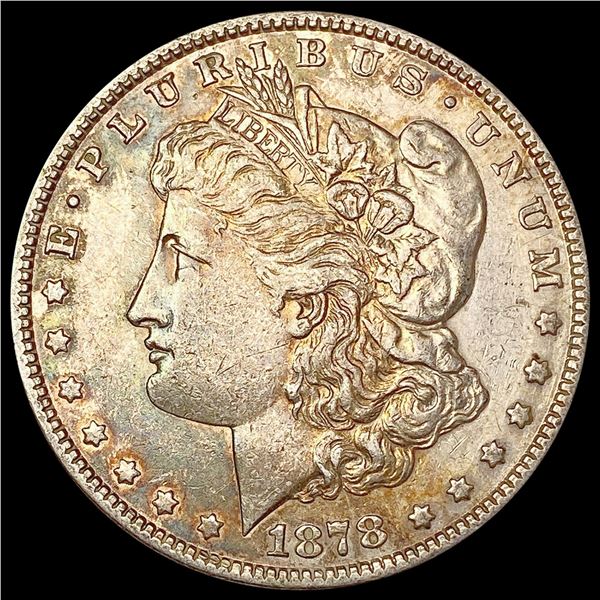 1878 Morgan Silver Dollar CLOSELY UNCIRCULATED