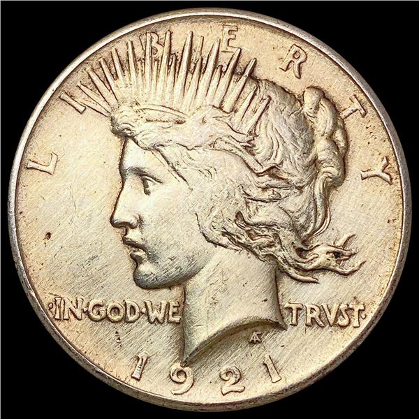 1921 Silver Peace Dollar CLOSELY UNCIRCULATED