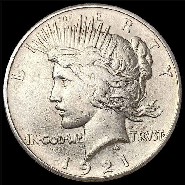 1921 Silver Peace Dollar CLOSELY UNCIRCULATED
