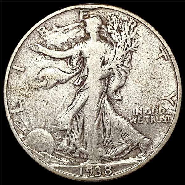1933-D Walking Liberty Half Dollar LIGHTLY CIRCULATED
