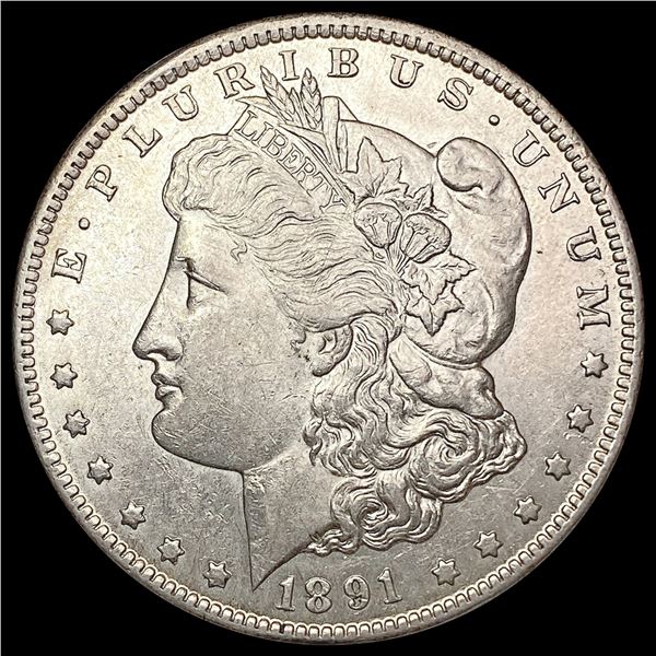1891-CC Morgan Silver Dollar UNCIRCULATED