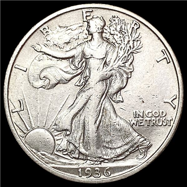 1936-S Walking Liberty Half Dollar CLOSELY UNCIRCULATED