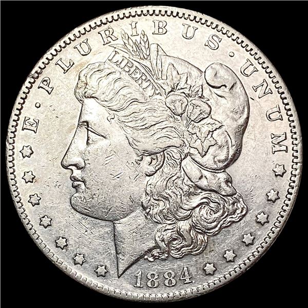 1884-S Morgan Silver Dollar CLOSELY UNCIRCULATED