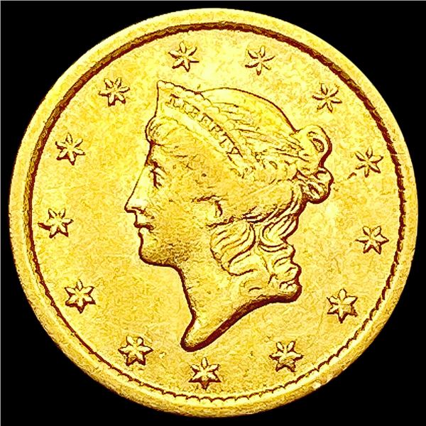1851-O Rare Gold Dollar CLOSELY UNCIRCULATED