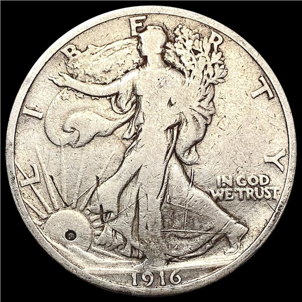 1916 Walking Liberty Half Dollar NICELY CIRCULATED