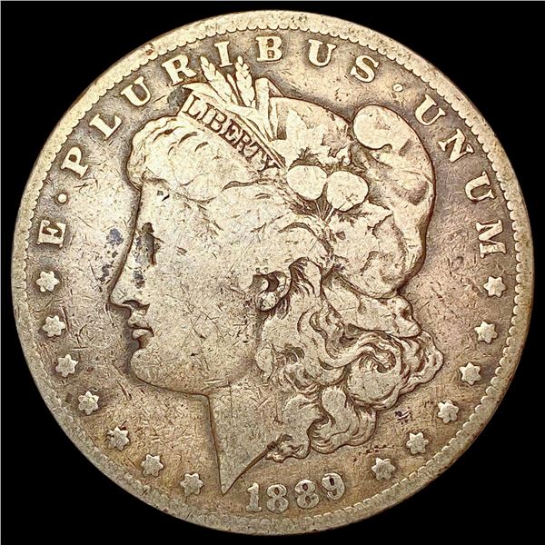 1889-CC Morgan Silver Dollar NICELY CIRCULATED
