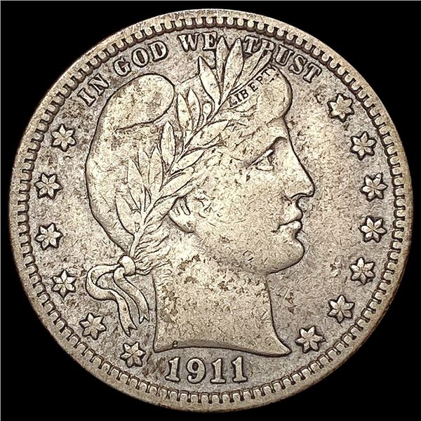 1911 Barber Quarter NEARLY UNCIRCULATED