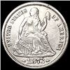 Image 1 : 1873 Arrows Seated Liberty Dime CLOSELY UNCIRCULATED