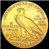 Image 2 : 1908 $2.50 Gold Quarter Eagle CLOSELY UNC