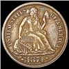 Image 1 : 1874 Arrows Seated Liberty Dime CLOSELY UNCIRCULATED