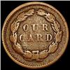 Image 2 : 1863 Our Card Civil War Token NICELY CIRCULATED