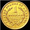 Image 2 : 1853 Rare Gold Dollar HIGH GRADE