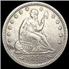 Image 1 : 1853 Arrows & Rays Seated Liberty Quarter CLOSELY UNCIRCULATED