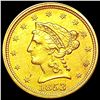 Image 1 : 1853 $2.50 Gold Quarter Eagle CLOSELY UNCIRCULATED