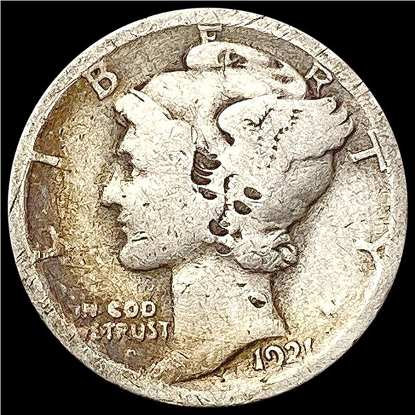 1921 Mercury Dime NICELY CIRCULATED
