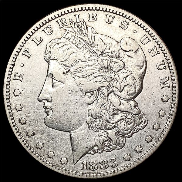 1883-S Morgan Silver Dollar NEARLY UNCIRCULATED