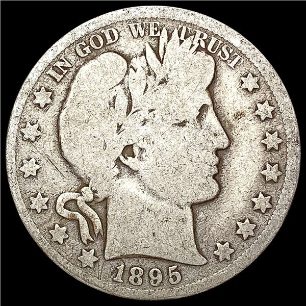 1895-O Barber Half Dollar NICELY CIRCULATED