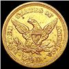 Image 2 : 1853 $2.50 Gold Quarter Eagle CLOSELY UNCIRCULATED