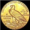 Image 2 : 1914 $2.50 Gold Quarter Eagle CLOSELY UNCIRCULATED