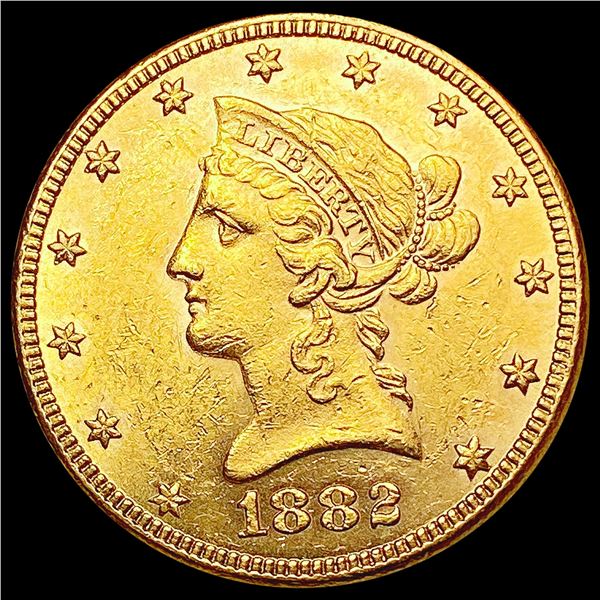 1882 $10 Gold Eagle UNCIRCULATED