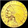Image 1 : 1928 $2.50 Gold Quarter Eagle CLOSELY UNCIRCULATED