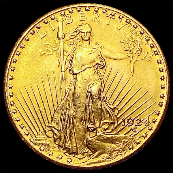 1924 $20 Gold Double Eagle UNCIRCULATED