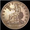 Image 1 : 1877 Silver Trade Dollar CLOSELY UNCIRCULATED