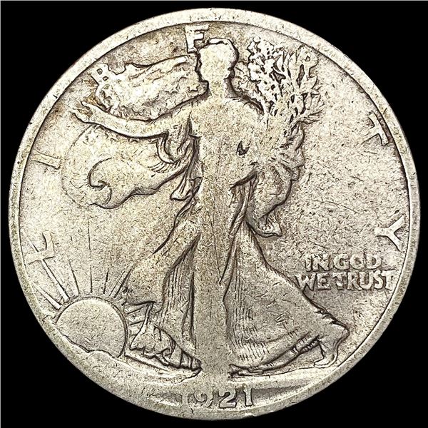 1921 Walking Liberty Half Dollar NICELY CIRCULATED
