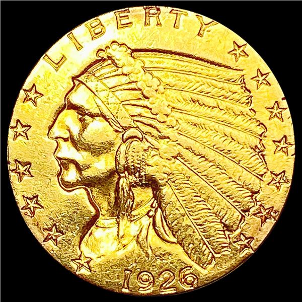 1926 $2.50 Gold Quarter Eagle CLOSELY UNCIRCULATED
