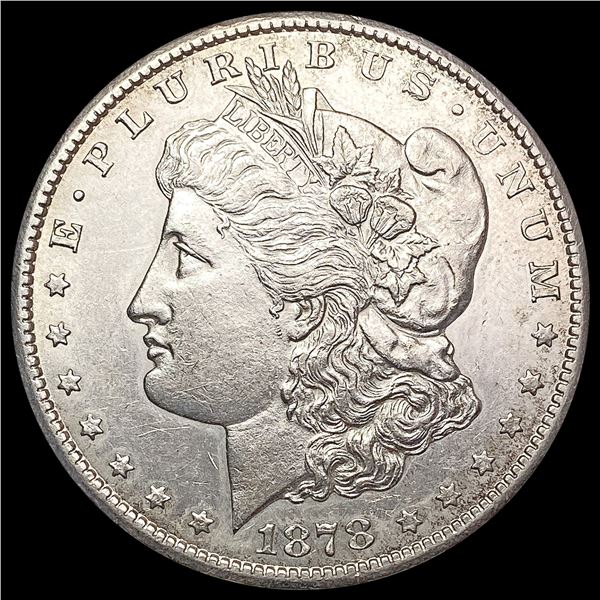 1878-CC Morgan Silver Dollar CLOSELY UNCIRCULATED