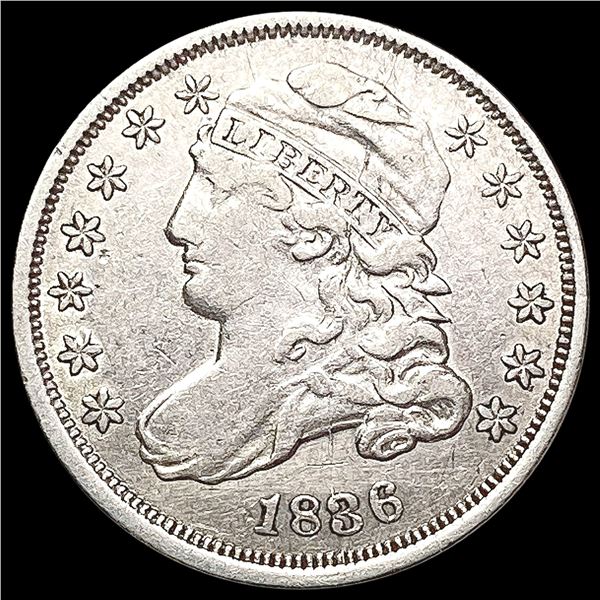 1836 Capped Bust Dime CLOSELY UNCIRCULATED