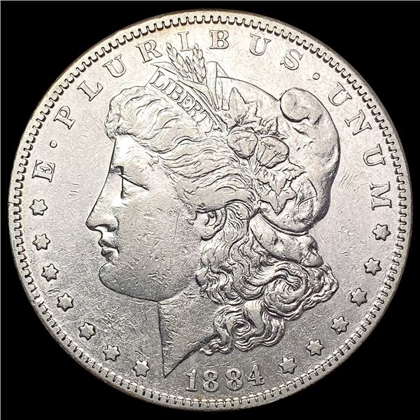 1884-S Morgan Silver Dollar CLOSELY UNCIRCULATED