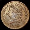 Image 1 : 1809 Classic Head Half Cent LIGHTLY CIRCULATED