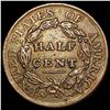 Image 2 : 1809 Classic Head Half Cent LIGHTLY CIRCULATED