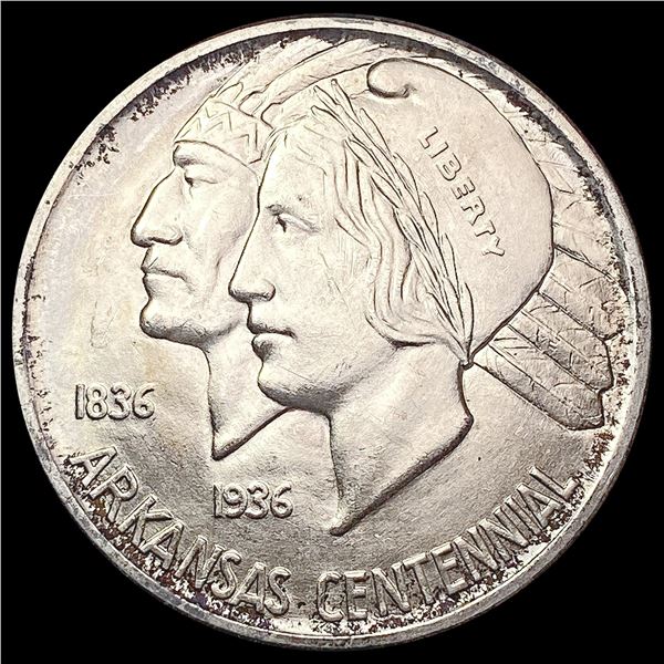 1937 Arkansas Half Dollar GEM BU
