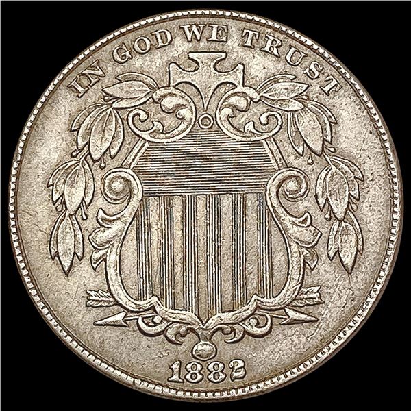 1882 Shield Nickel CLOSELY UNCIRCULATED