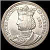 Image 1 : 1893 Isabella Silver Quarter UNCIRCULATED