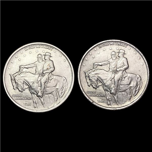 [2] 1925 Stone Mountain Half Dollar UNCIRCULATED