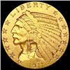 Image 1 : 1911 $5 Gold Half Eagle CLOSELY UNCIRCULATED