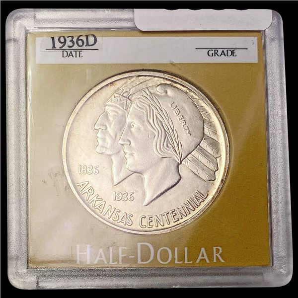 1936-D Arkansas Half Dollar UNCIRCULATED