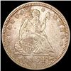 Image 1 : 1854 Arrows Seated Liberty Quarter NEARLY UNCIRCULATED